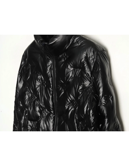 Louis Vuitton Jacket,Jacket,Clothing,Buy Cheap Discount Louis Vuitton presbyopia glossy embossed down jacket