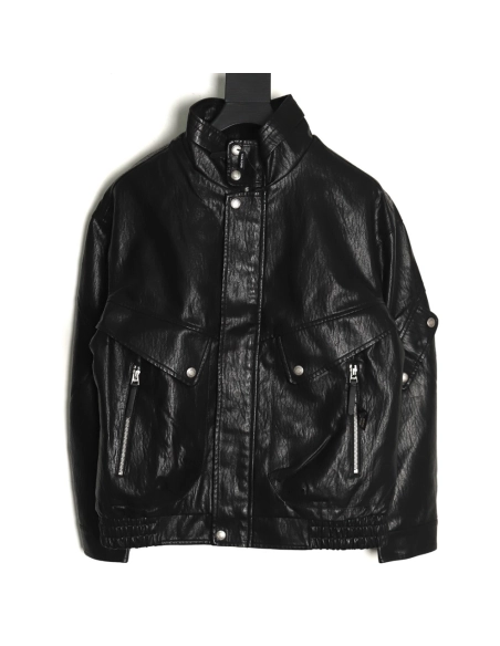 Tom Ford Jacket,Jacket,Clothing,Buy Cheap Discount Tom Ford Fashion Casual Lapel Leather Jacket