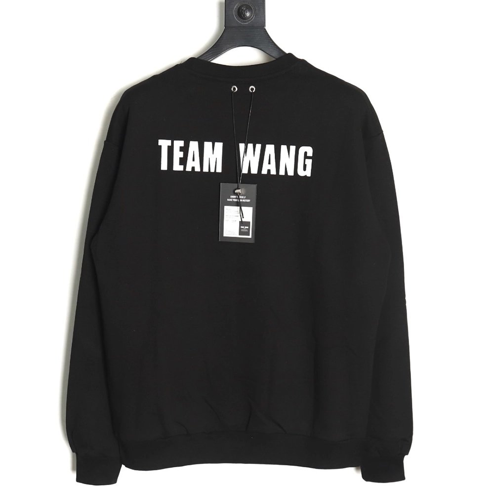 Team Wang Sweatershirt,in low price trust seller,Clothing,Buy Cheap Discount Team Wang Simple Crew Neck in low price trust selle