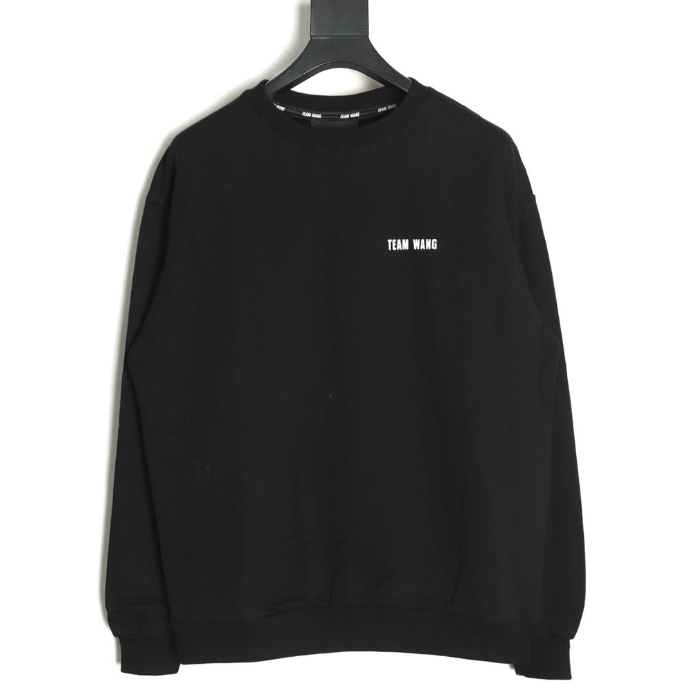 Team Wang Sweatershirt,in low price trust seller,Clothing,Buy Cheap Discount Team Wang Simple Crew Neck in low price trust selle