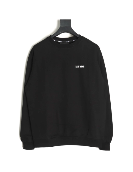 Team Wang Sweatershirt,in low price trust seller,Clothing,Buy Cheap Discount Team Wang Simple Crew Neck in low price trust selle