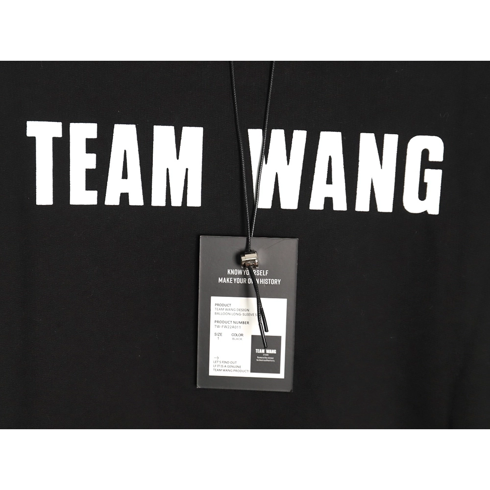 Team Wang Sweatershirt,in low price trust seller,Clothing,Buy Cheap Discount Team Wang Simple Crew Neck in low price trust selle