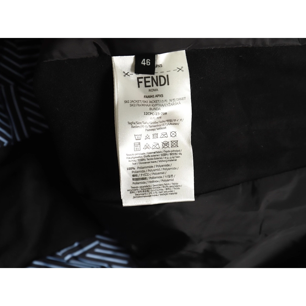 Fendi Jacket,Jacket,Clothing,Buy Cheap Discount Fendi FF nylon hooded cotton jacket