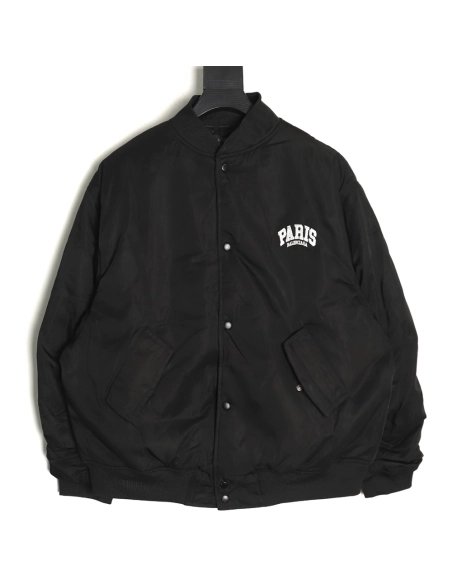 Balenciaga Jacket,Jacket,Clothing,Buy Cheap Discount Balenciaga Paris English letter embroidered baseball jacket