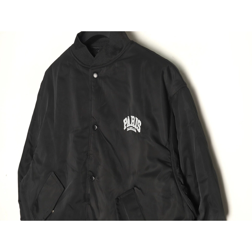 Balenciaga Jacket,Jacket,Clothing,Buy Cheap Discount Balenciaga Paris English letter embroidered baseball jacket