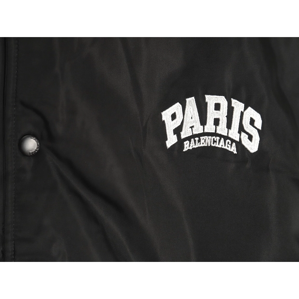 Balenciaga Jacket,Jacket,Clothing,Buy Cheap Discount Balenciaga Paris English letter embroidered baseball jacket