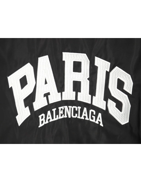 Balenciaga Jacket,Jacket,Clothing,Buy Cheap Discount Balenciaga Paris English letter embroidered baseball jacket