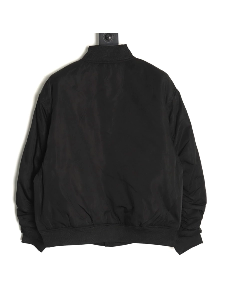 Balenciaga Jacket,Jacket,Clothing,Buy Cheap Discount Balenciaga half ring logo embroidery baseball cotton jacket