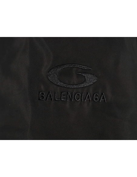 Balenciaga Jacket,Jacket,Clothing,Buy Cheap Discount Balenciaga half ring logo embroidery baseball cotton jacket