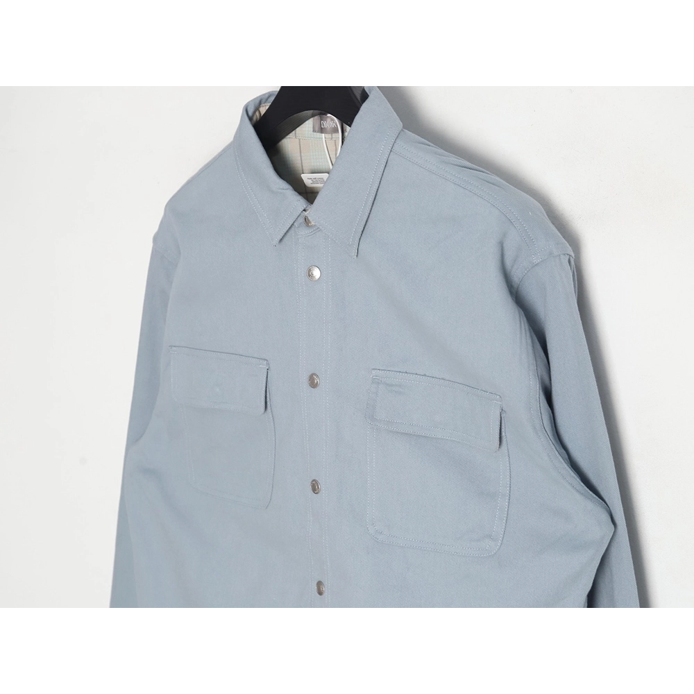 Dior Jacket,Jacket,Clothing,Buy Cheap Discount Dior blue check reversible jacket