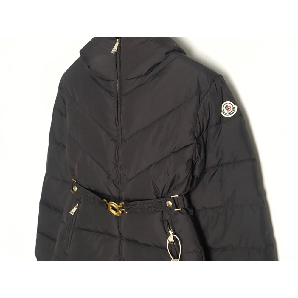 Moncler Jacket,Jacket,Clothing,Buy Cheap Discount Moncler short hooded waist slimming belted down jacket