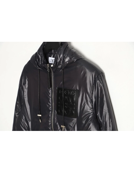 Loewe Nylon Parka Hooded Jacket,Loewe Jacket,Jacket,APPAREL Clothing