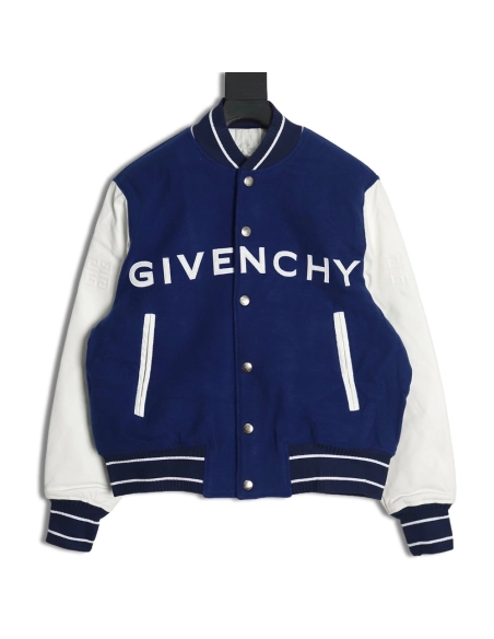 Givenchy logo baseball jersey,Givenchy Jacket,Jacket,APPAREL Clothing