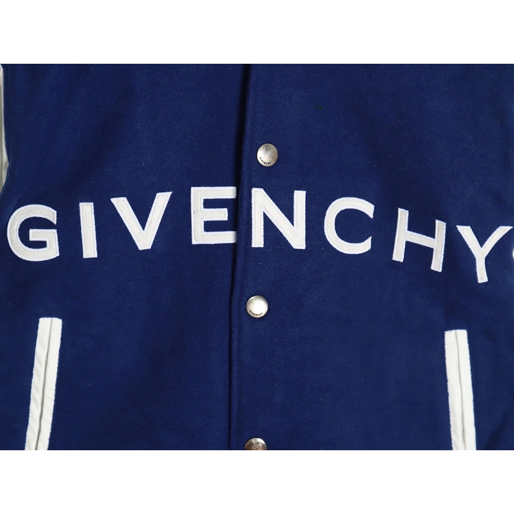 Givenchy logo baseball jersey,Givenchy Jacket,Jacket,APPAREL Clothing