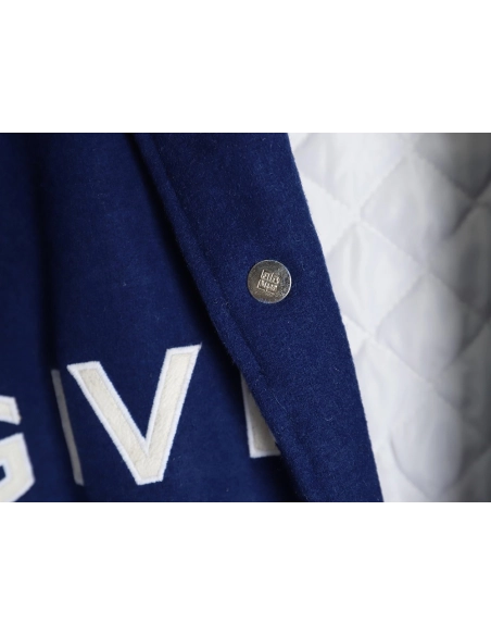 Givenchy logo baseball jersey,Givenchy Jacket,Jacket,APPAREL Clothing