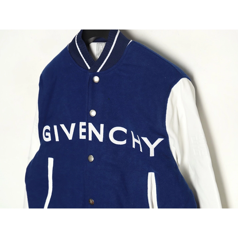 Givenchy logo baseball jersey,Givenchy Jacket,Jacket,APPAREL Clothing