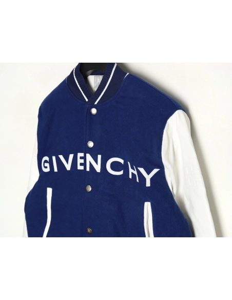Givenchy logo baseball jersey,Givenchy Jacket,Jacket,APPAREL Clothing