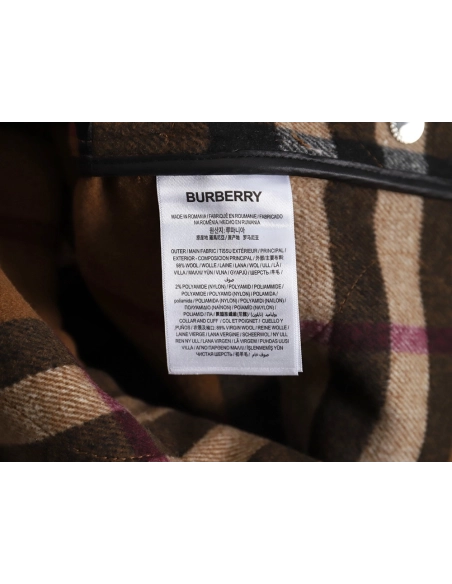 Burberry checked wool bomber jacket,Burberry Jacket,Jacket,APPAREL Clothing