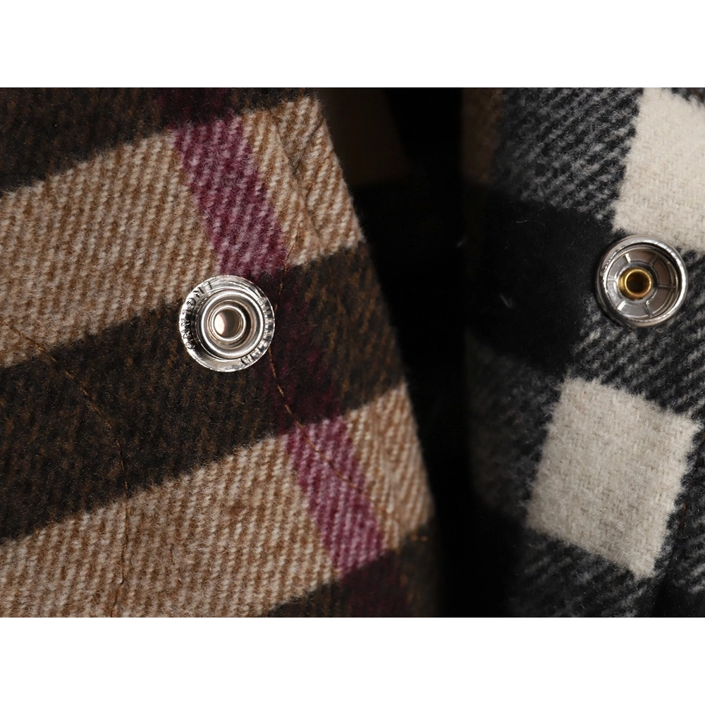 Burberry checked wool bomber jacket,Burberry Jacket,Jacket,APPAREL Clothing