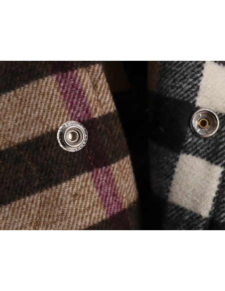 Burberry checked wool bomber jacket,Burberry Jacket,Jacket,APPAREL Clothing