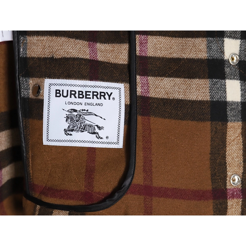 Burberry checked wool bomber jacket,Burberry Jacket,Jacket,APPAREL Clothing