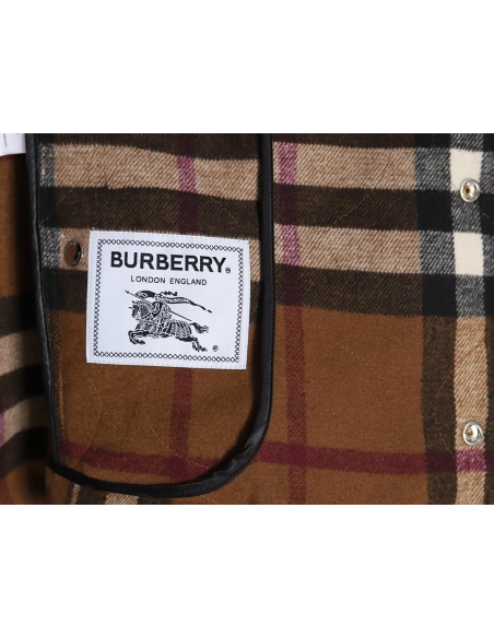 Burberry checked wool bomber jacket,Burberry Jacket,Jacket,APPAREL Clothing