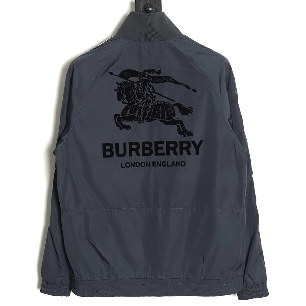 Burberry Flocked Warhorse Jacket,Burberry Jacket,Jacket,APPAREL Clothing