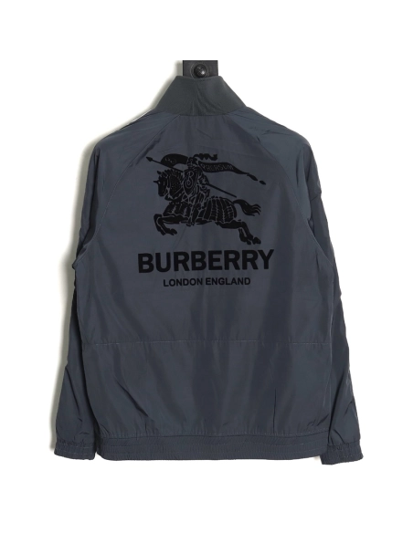 Burberry Flocked Warhorse Jacket,Burberry Jacket,Jacket,APPAREL Clothing