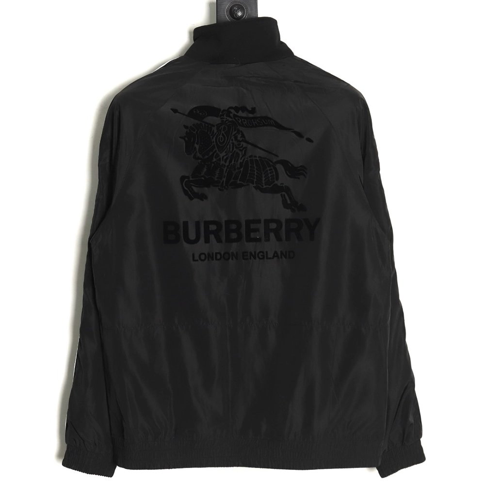 Burberry Flocked Warhorse Jacket,Burberry Jacket,Jacket,APPAREL Clothing