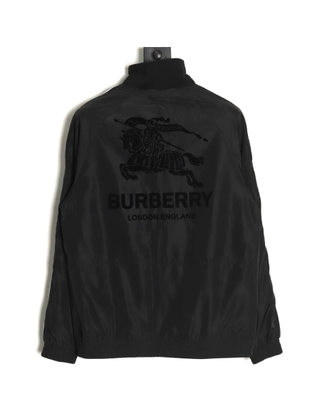 Burberry Flocked Warhorse Jacket,Burberry Jacket,Jacket,APPAREL Clothing