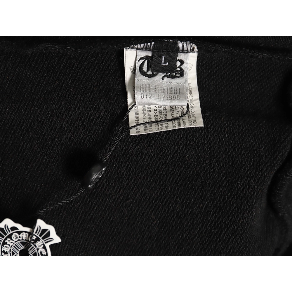 Chrome Hearts Sanskrit Washed Trousers,Chrome Hearts Pants,CASUAL PANTS,APPAREL Clothing