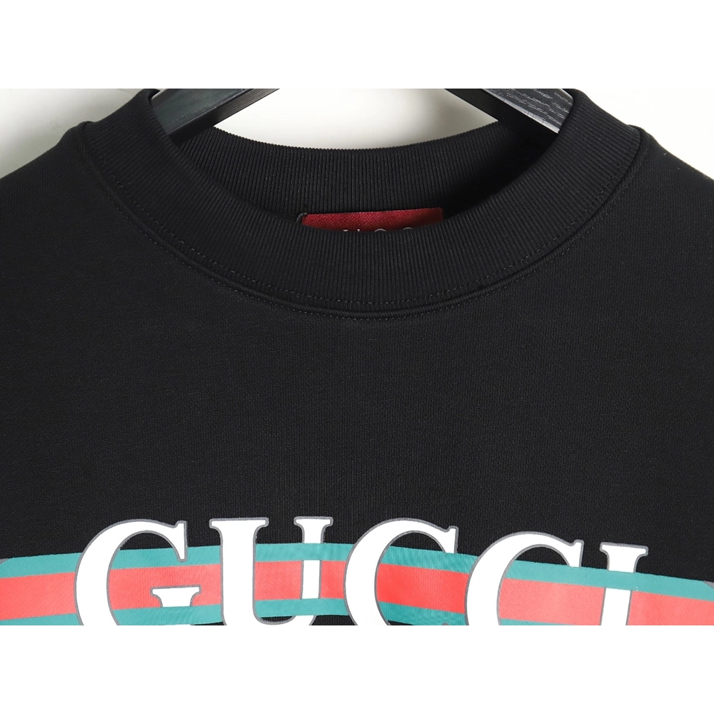 Gucci Classic Stripe Print Sweatshirt,Gucci Sweatshirt,Sweatshirt,APPAREL Clothing