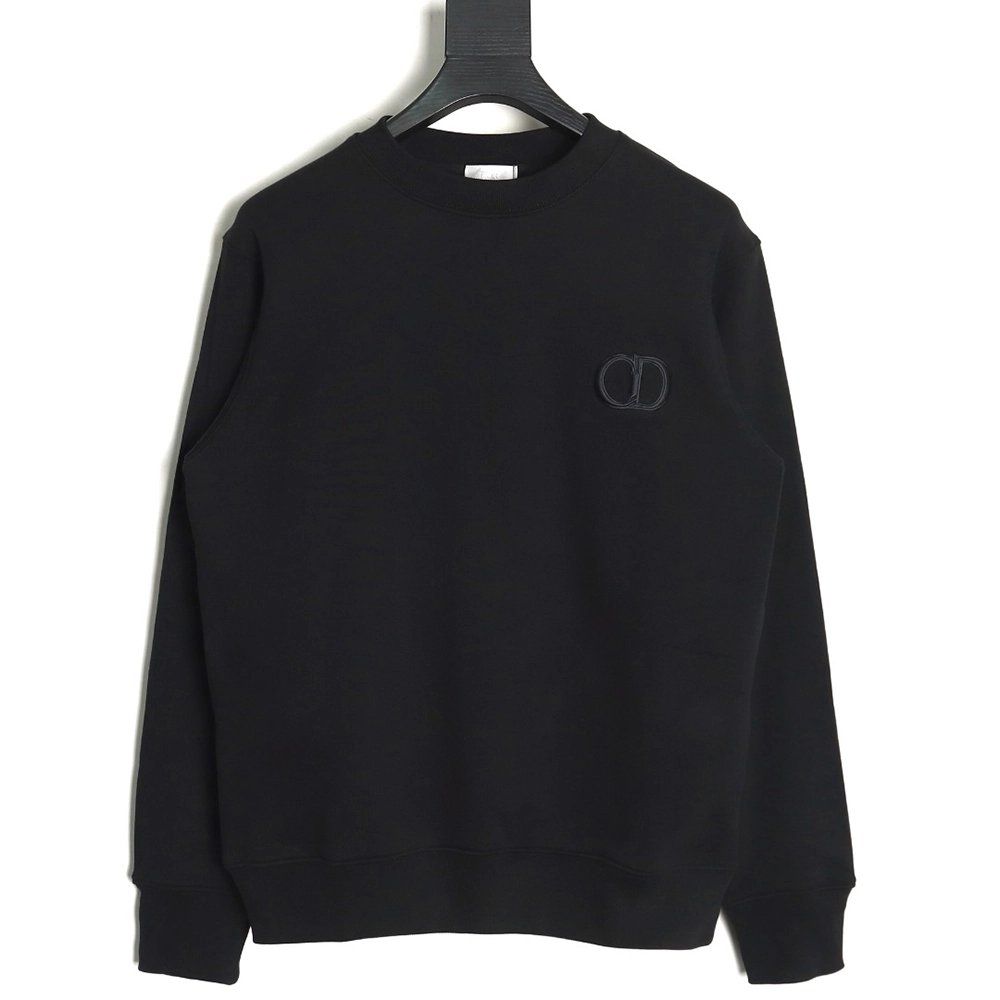 Dior Classic CD Embroidered Sweatshirt,Dior Sweatshirt,Sweatshirt,APPAREL Clothing