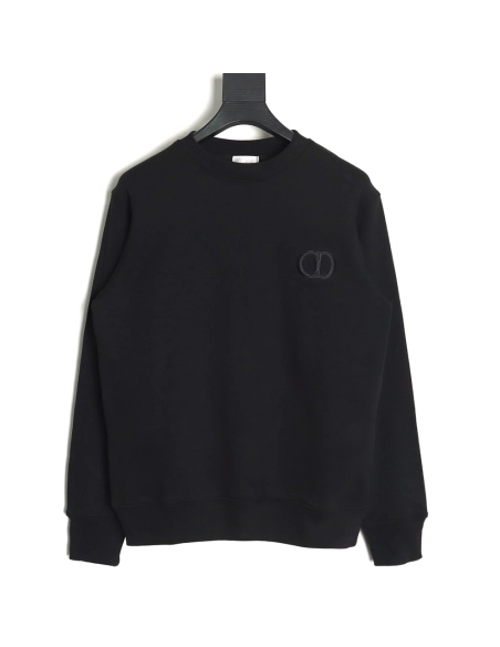 Dior Classic CD Embroidered Sweatshirt,Dior Sweatshirt,Sweatshirt,APPAREL Clothing