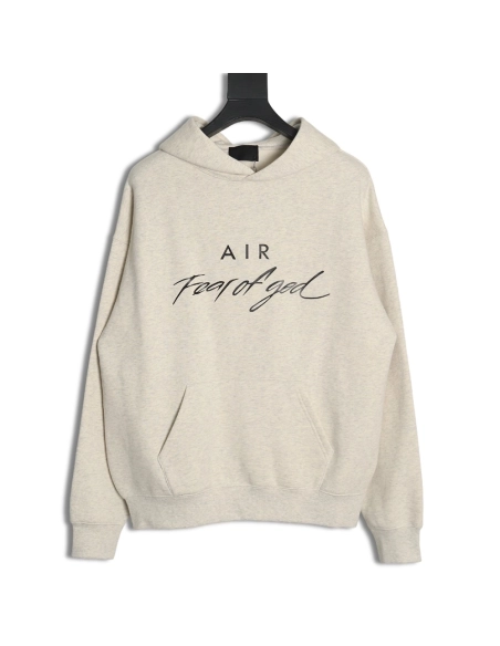 Fear of God essential AIR lettering hoodie,Fear of God Hoodie,Hoodie,APPAREL Clothing