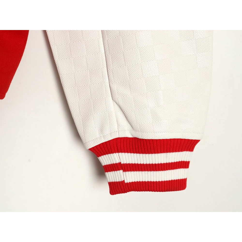 Louis Vuitton pearls hot diamond letters baseball jersey,Louis Vuitton Jacket,Jacket,APPAREL Clothing