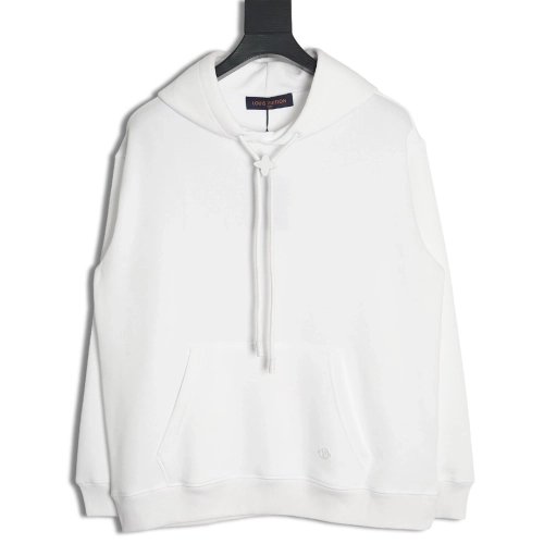 Louis Vuitton hardware floral hooded sweatshirt,Louis Vuitton Sweatshirt,Sweatshirt,APPAREL Clothing