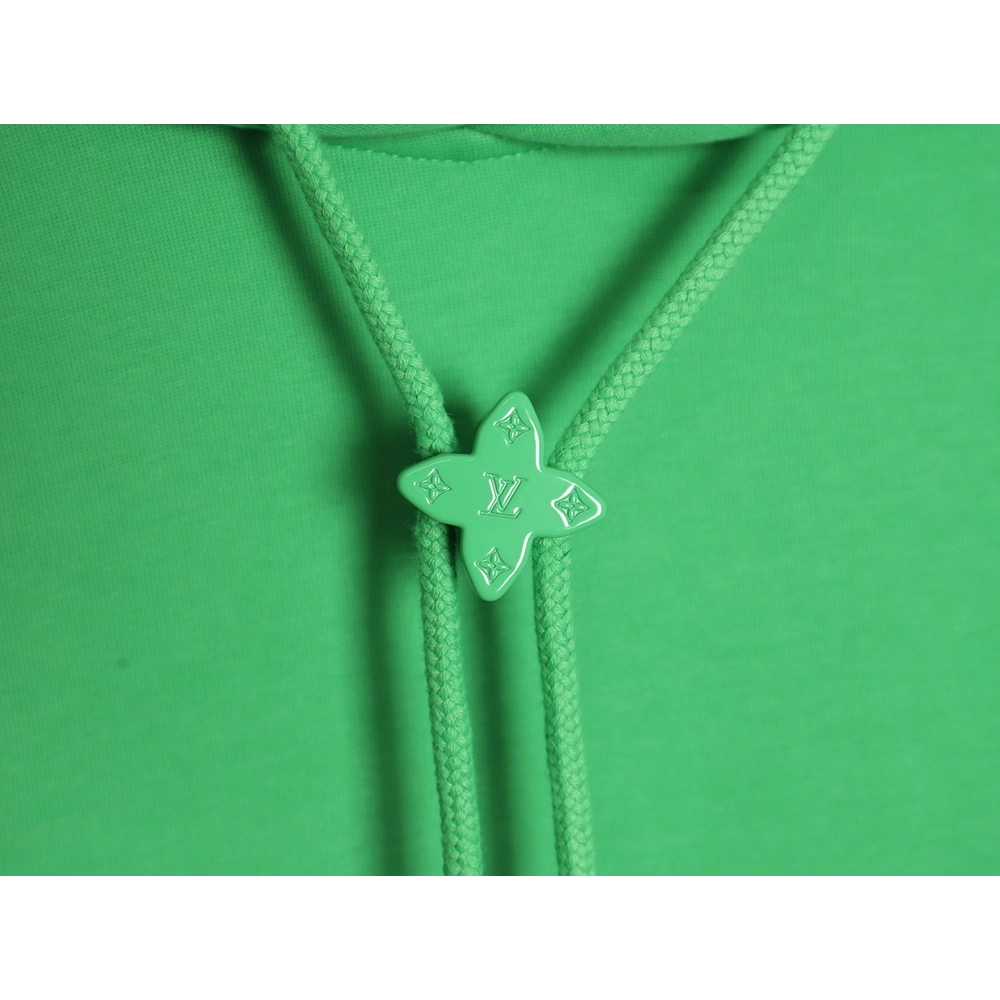 Louis Vuitton hardware floral hooded sweatshirt,Louis Vuitton Sweatshirt,Sweatshirt,APPAREL Clothing