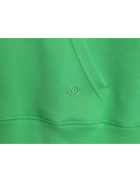 Louis Vuitton hardware floral hooded sweatshirt,Louis Vuitton Sweatshirt,Sweatshirt,APPAREL Clothing
