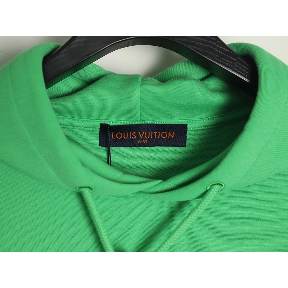 Louis Vuitton hardware floral hooded sweatshirt,Louis Vuitton Sweatshirt,Sweatshirt,APPAREL Clothing