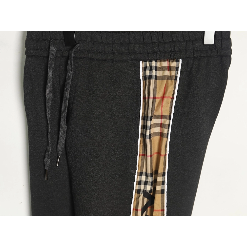 Burberry side logo check trousers,Burberry Trousers,CASUAL PANTS,APPAREL Clothing