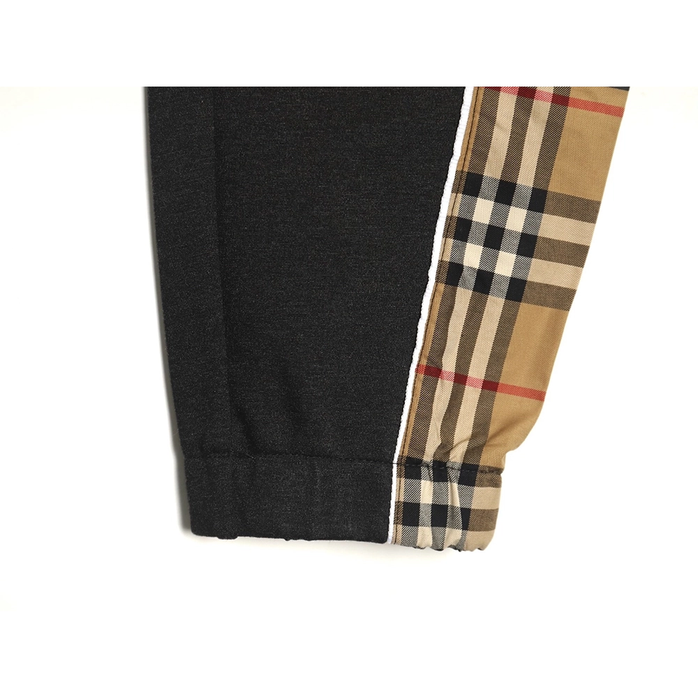 Burberry side logo check trousers,Burberry Trousers,CASUAL PANTS,APPAREL Clothing