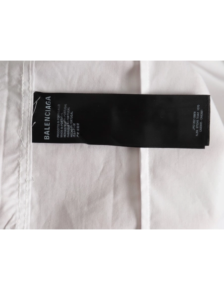 Balenciaga adidas ThreeBar Web Embroidered Long Sleeve Shirt,Balenciaga Shirt,Shirt,APPAREL Clothing