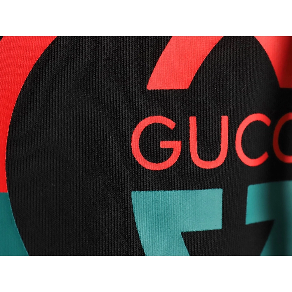 Gucci Red and Green Double G Print Hoodie,Gucci Hoodie,Hoodie,APPAREL Clothing