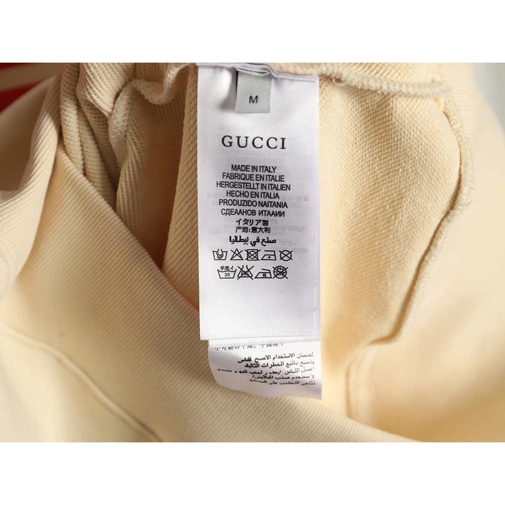 Gucci colorful stripe print crew neck sweatshirt,Gucci Sweatshirt,Sweatshirt,APPAREL Clothing