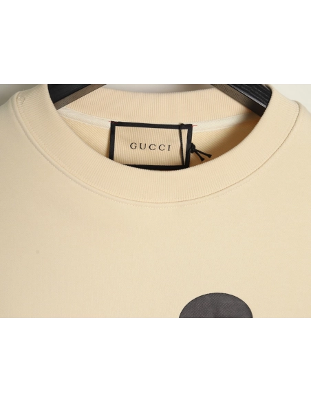 Gucci cobranded printed crew neck sweatshirt,Gucci Sweatshirt,Sweatshirt,APPAREL Clothing