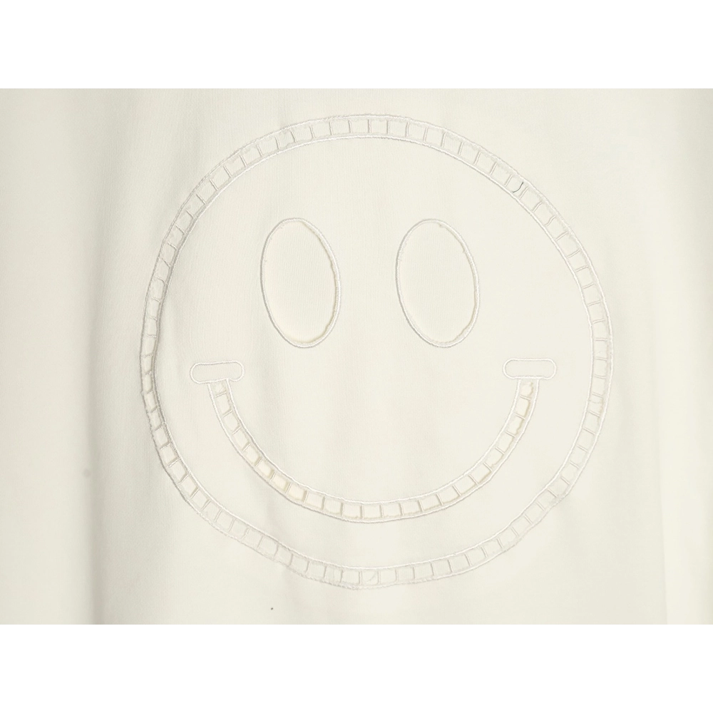 Loewe hollow smiley face crew neck sweatshirt,Loewe Sweatshirt,Sweatshirt,APPAREL Clothing