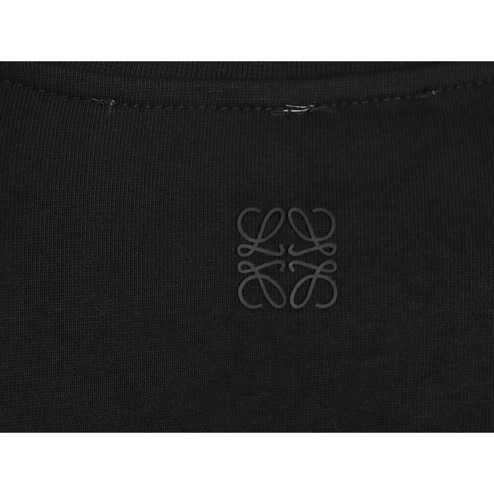 Loewe hollow smiley face crew neck sweatshirt,Loewe Sweatshirt,Sweatshirt,APPAREL Clothing