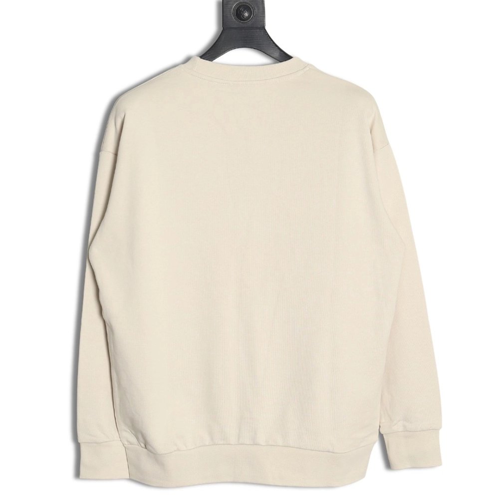 Balenciaga flame pattern crew neck sweatshirt,Balenciaga Sweatshirt,Sweatshirt,APPAREL Clothing