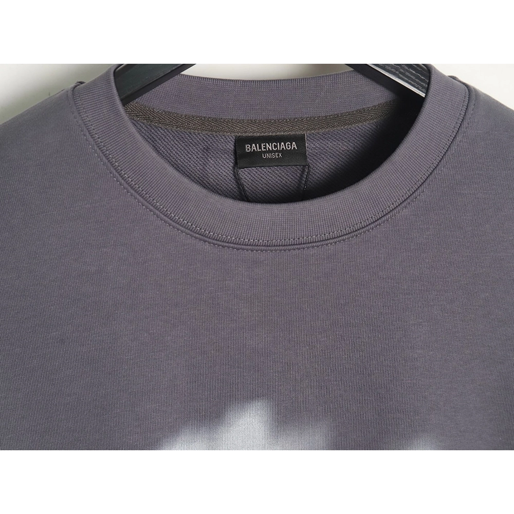 Balenciaga flame pattern crew neck sweatshirt,Balenciaga Sweatshirt,Sweatshirt,APPAREL Clothing